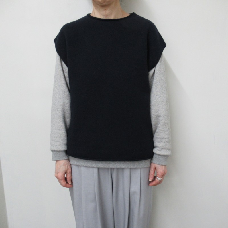 DAYS-sohi- ホールガーメントボトルネックベスト /DNV79 【日本製】